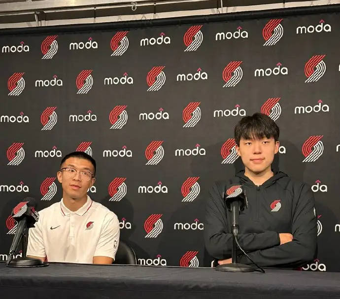 信用网皇冠申请注册_杨瀚森称英语每天都在进步 利拉德：信用网皇冠申请注册他真的很会打球